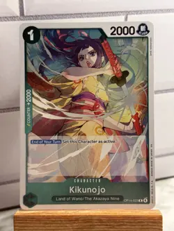 Kikunojo OP14-023 R - The Azure Sea's Seven ENGLISH OP14 One Piece - Image 1