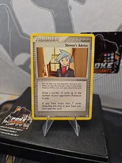 Steven's Advice 92/101 EX Hidden Legends Pokemon Card Uncommon - Image 1