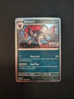 Zoroark - 062/086 - White Flare - Cosmos Holo STAMPED Promo Pokemon TCG NM/M - Image 1