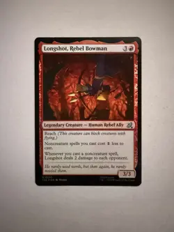 MTG Avatar the Last Airbender - Eternal Legal - Longshot, Rebel Bowman 0120 Foil - Image 1