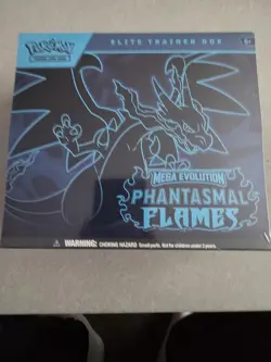 Pokemon TCG Phantasmal Flames Elite Trainer Box ETB Factory Sealed - Image 1