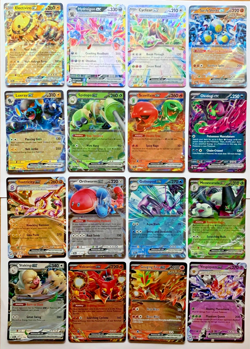 Pokemon Card Lot of 200 EX (double rare) Scarlet & Violet Era, NM (Full Pics) - Image 3