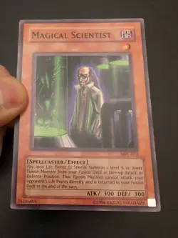 Yu-Gi-Oh! CARD MAGICAL SCIENTIST MFC-073 1996 VINTAGE PRINT VLP - Image 2
