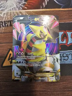 Giratina EX 124/124 Dragons Exalted 2012 Full Art Holo Rare Pokemon Card TCG NM - Image 1
