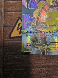 Giratina EX 124/124 Dragons Exalted 2012 Full Art Holo Rare Pokemon Card TCG NM - Image 4