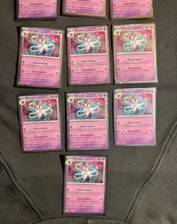 2025 Pokemon Promo 172 Sylveon LOT of 10 Prismatic Evolutions Sticker Pack - Image 3