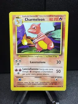 [Italian] Rare Vintage Pokemon Card Base Set Charmeleon 4/102 - Image 1