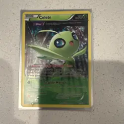 Pokemon Celebi XY XY93 Basic Promo Holo Theta Stop Card English - Image 1