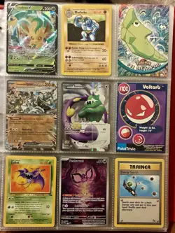 Vintage Pokemon Card Collection - No Binder Lot 5 Pages - Holo - Modern LP/NM - Image 1