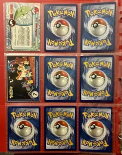 Vintage Pokemon Card Collection - No Binder Lot 5 Pages - Holo - Modern LP/NM - Image 2