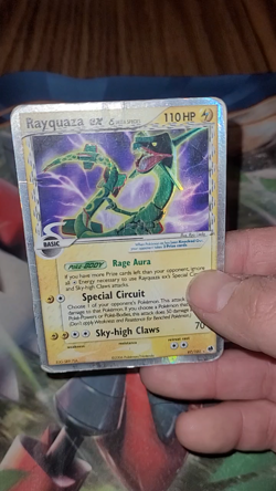Pokemon TCG - Rayquaza ex (Delta Species) 97/101 Dragon Frontiers Holo Foil Card - Image 2