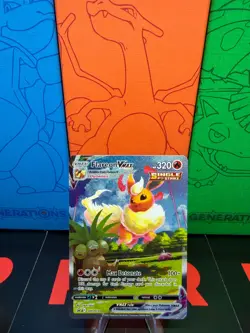 Flareon VMAX SWSH180 Sword & Shield Promo Holo Card NM Condition - Image 1