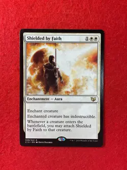 Shielded by Faith - Commander 2015 - Magic the Gathering - MTG - Image 1