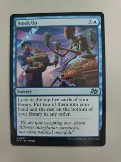 MTG Stock Up Aetherdrift Regular Uncommon - Image 1