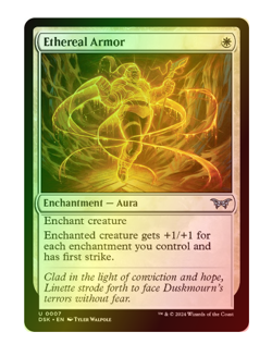 Ethereal Armor - Foil Duskmourn - Image 1