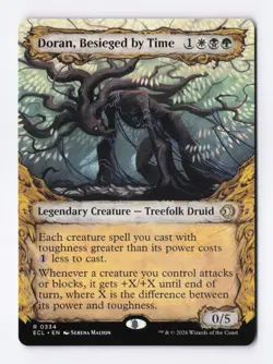 Doran, Besieged by Time (Showcase) 0334 (R) MTG Lorwyn Eclipsed (ECL) - Image 1