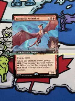 Territorial Aetherkite x1 Mtg Extended Art Aetherdrift Commander - Image 1