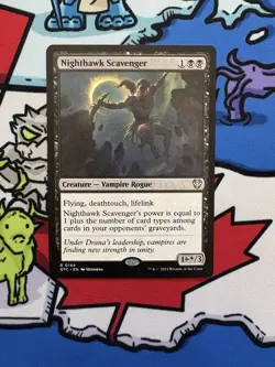 Nighthawk Scavenger x1 Mtg Outlaws of Thunder Junction Commander - Image 1