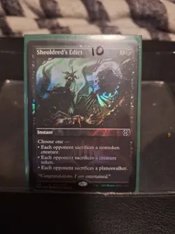 Sheoldred's Edict Foil Promo ONE - Image 1