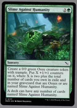 Slime Against Humanity 0177 Non Foil Common Karlov Manor MTG Near Mint - Image 1