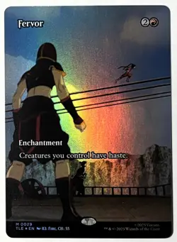 Fervor - MTG ATLA Eternal (TLE 029) - Borderless FOIL - Image 1