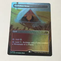Sunbillow Verge (Borderless) Aetherdrift Foil - Image 1