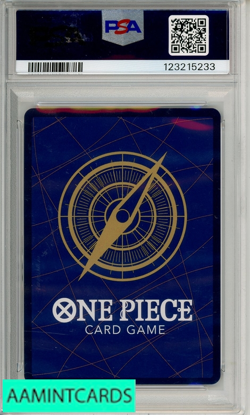 2024 ONE PIECE OP08-TWO LEGENDS TONY TONY CHOPPER #007 ALT ART PSA 10 - Image 2