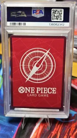 One Piece TCG - 'Tony Tony.Chopper' OP08-001 Reg. Leader - Two Legends PSA10 - Image 2