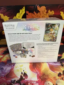 Scarlet & Violet Pokemon Center Prismatic Evolutions Elite Trainer Box ETB - Image 3