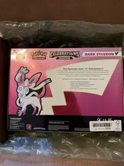 Pokemon TCG Celebrations Dark Sylveon V Collection Factory Sealed Box - Image 2
