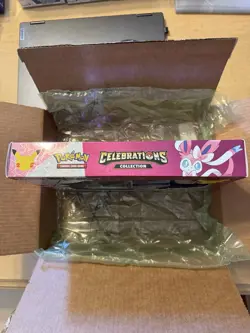 Pokemon TCG Celebrations Dark Sylveon V Collection Factory Sealed Box - Image 3