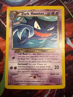 Pokemon Dark Haunter TCG Card Neo Destiny 36/105 NM - Image 1