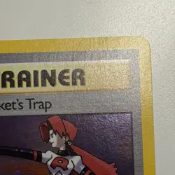 Pokemon TCG The Rocket's Trap 19/132 Gym Heroes Holo LP - Image 5