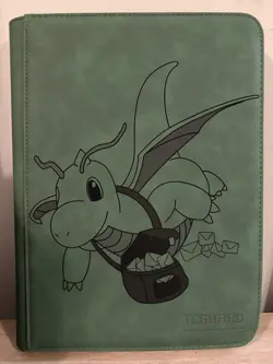 pokemon Laser Engraved Dragonite Binder(Made To Order) - Image 1