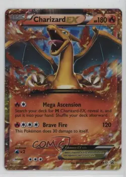 Charizard EX Pokemon XY Black Star Promo #XY17 - Image 1