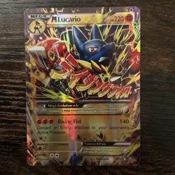 M Lucario EX 113/111 XY - Furious Fists Pokemon TCG HP - Image 1
