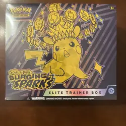 Pokemon TCG Scarlet & Violet Surging Sparks Elite Trainer Box ETB - Image 1