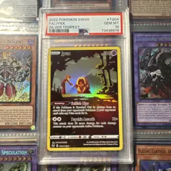 2022 POKEMON SWORD & SHIELD SILVER TEMPEST TG04 FULL ART JYNX PSA 10 - Image 1