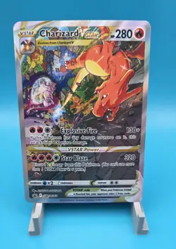 Pokemon TCG Charizard VSTAR SWSH262 Black Star Promo NM Condition - Image 1