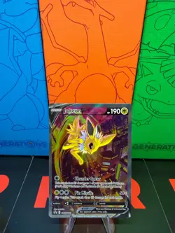 Jolteon V Pokemon Black Star Promo SWSH 183 NM Near Mint English - Image 1