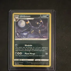 Pokemon Umbreon Promo 009/015 McDonald's 2024 Stage 1 110HP Moon Mirage - Image 1