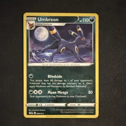 Pokemon Umbreon Promo 009/015 McDonald's 2024 Stage 1 110HP Moon Mirage - Image 2