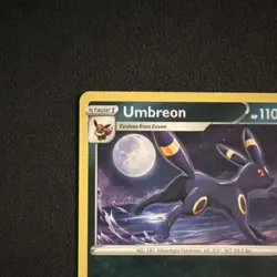 Pokemon Umbreon Promo 009/015 McDonald's 2024 Stage 1 110HP Moon Mirage - Image 4