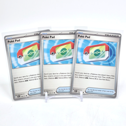 Poke Pad 198/217 Ascended Heroes Pokemon Trainer Play Set Of x3 Mint/NM - Image 1