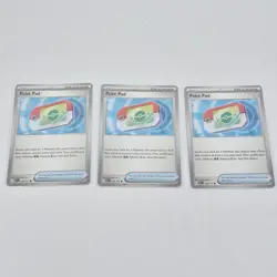 Poke Pad 198/217 Ascended Heroes Pokemon Trainer Play Set Of x3 Mint/NM - Image 2