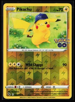 Pokemon TCG: Pikachu Rare Reverse Holo - Pokemon GO - 028/078 - Image 1
