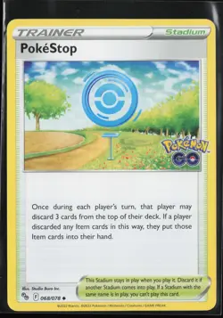 Pokestop 68/78 - Pokemon Go - PTCG - NM - Image 1