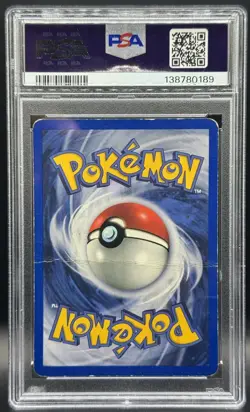 Pokemon TCG PSA 1 Rockets Scyther Holo Gym Heroes WOTC - Image 2