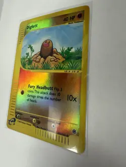 Pokemon Diglett 40 HP Expedition 106/165 Reverse Holo Common 2002 English - Image 4