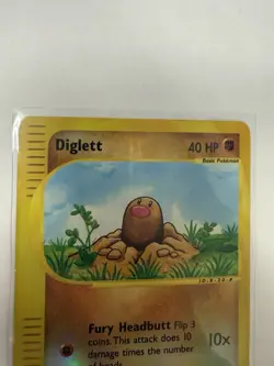 Pokemon Diglett 40 HP Expedition 106/165 Reverse Holo Common 2002 English - Image 5